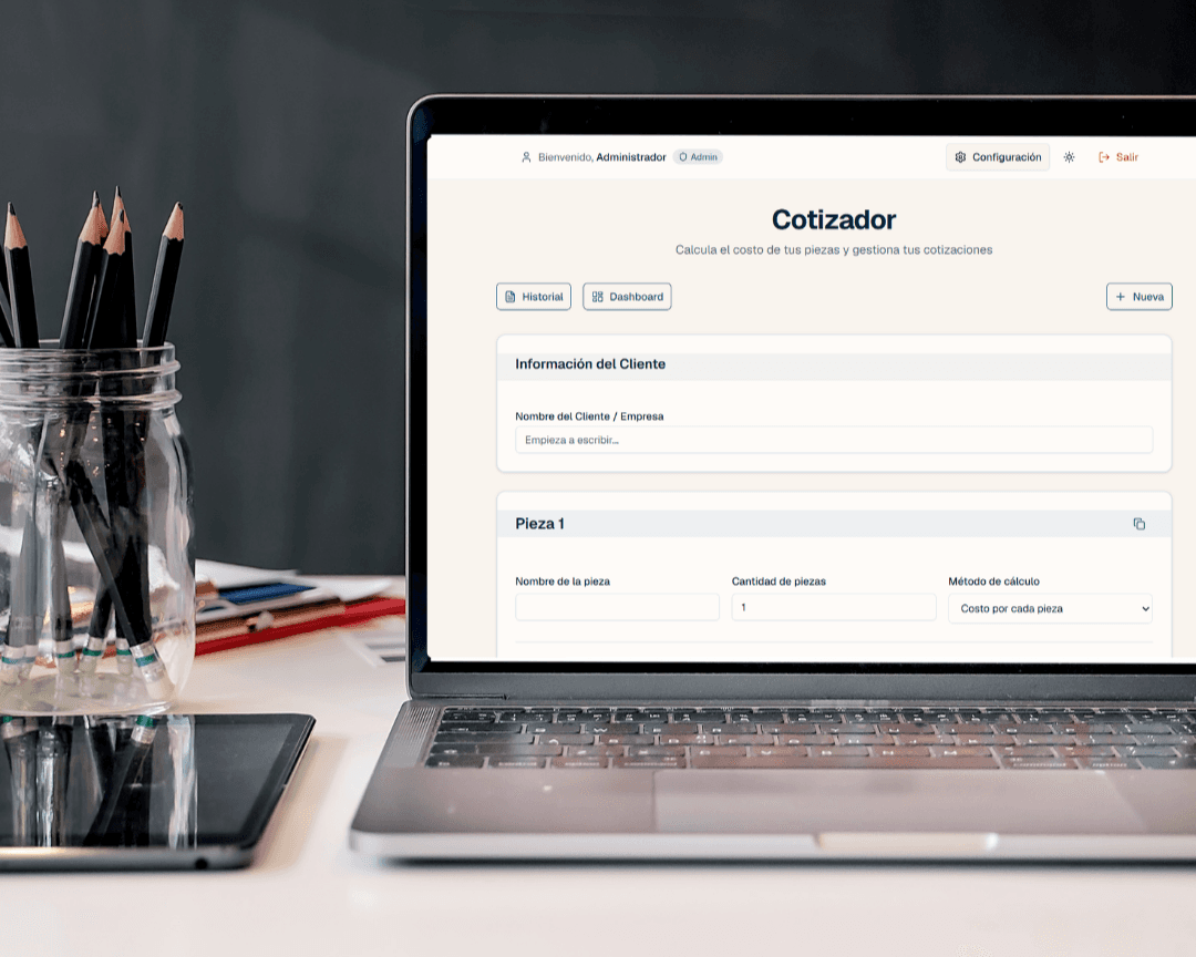 Plataforma de gestión para Valum