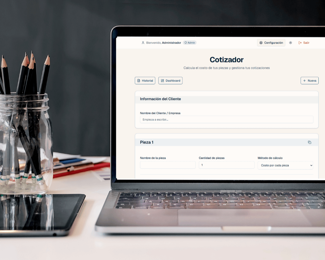 Plataforma de gestión para Valum